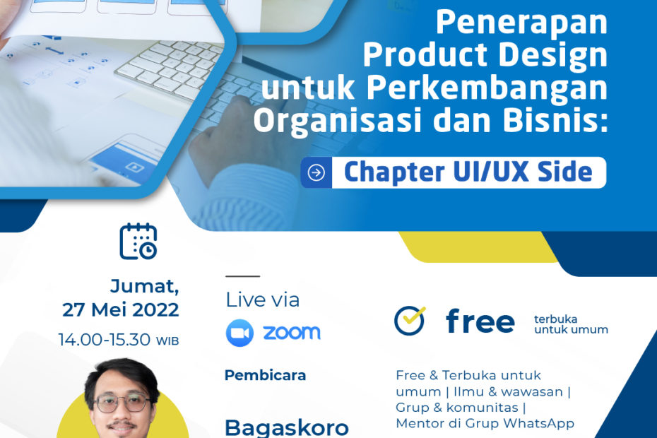 Penerapan Product Design untuk Perkembangan Organisasi dan Bisnis (Chapter UI UX Side)