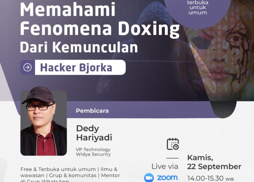 Memahami Fenomena Doxing dari Kemunculan Hacker Bjorka