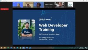 Pelatihan web development widya analytic